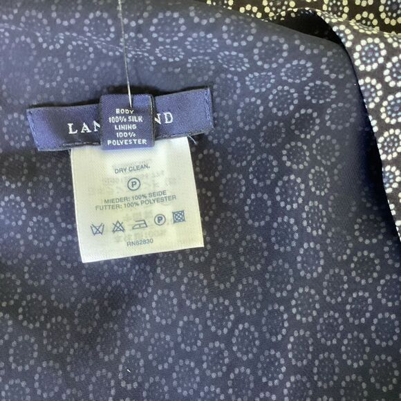 Lands End size 18 flared silk skirt. 0522 - Picture 6 of 6